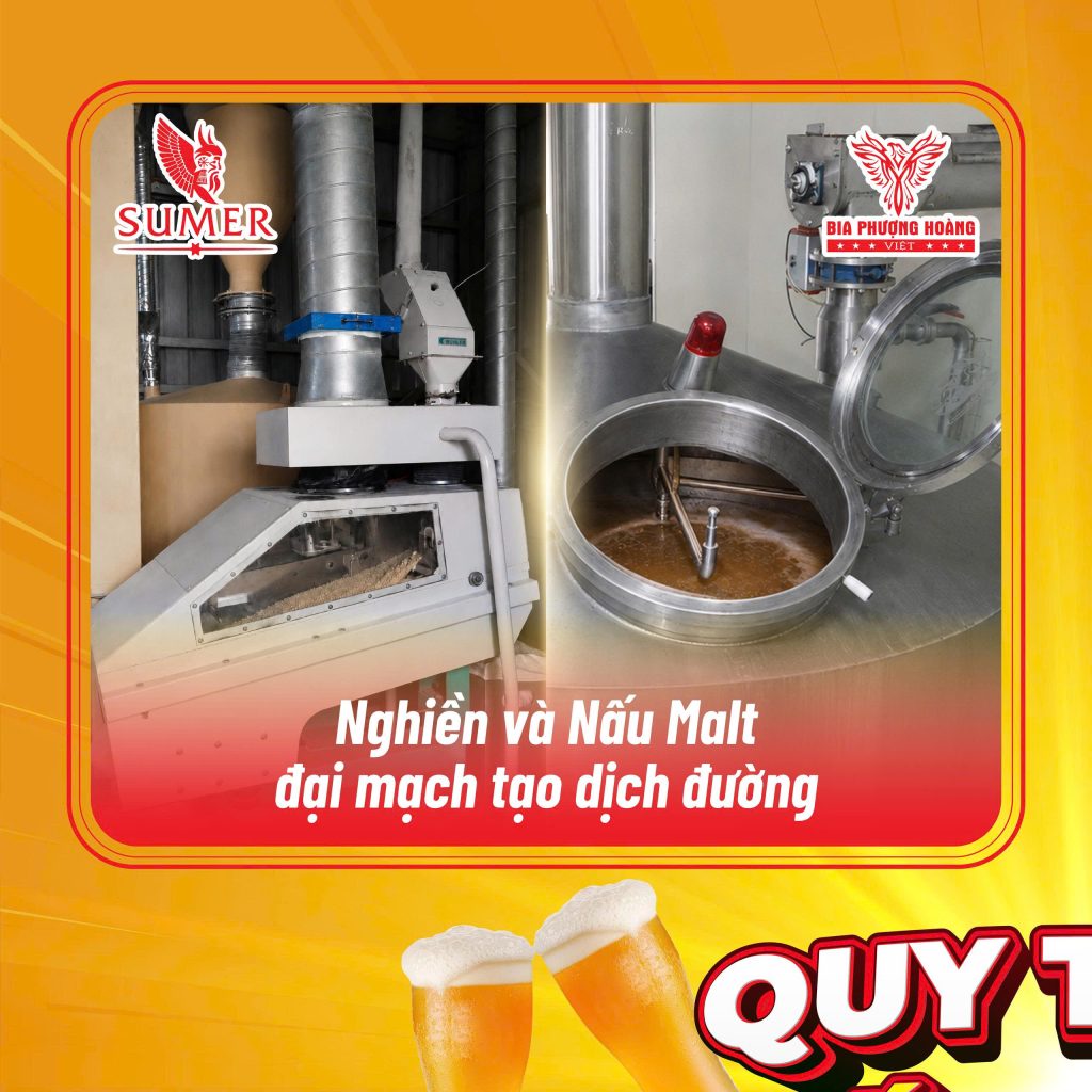 quy trình sản xuất bia hiện đại-1