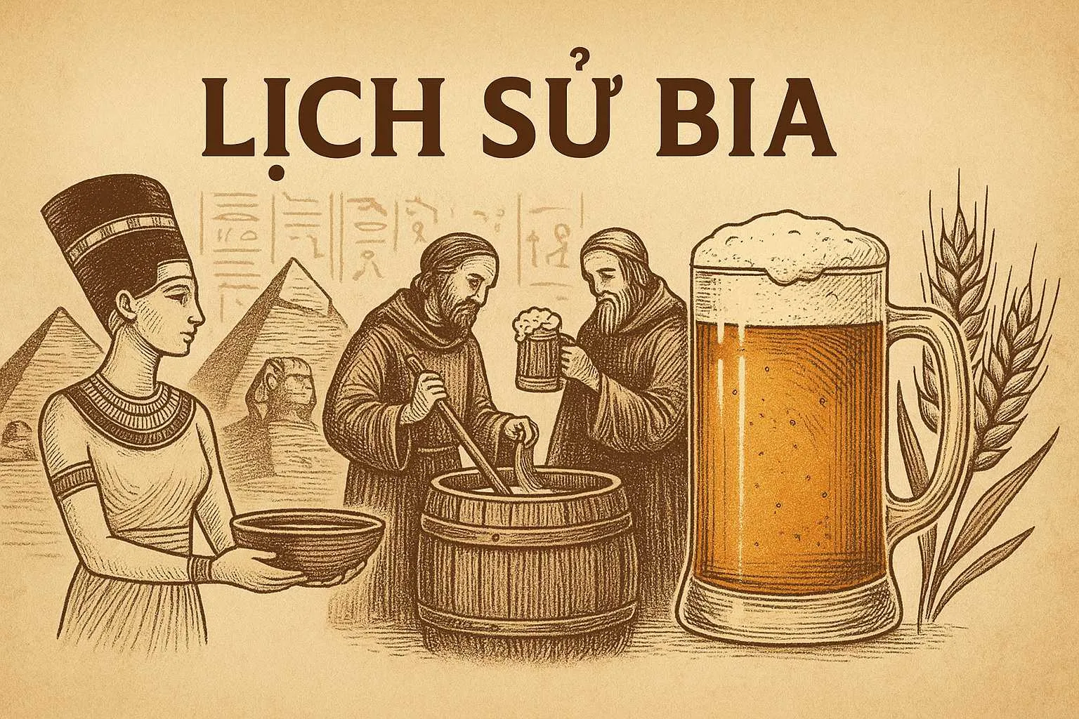lịch sử phát triển ngành bia